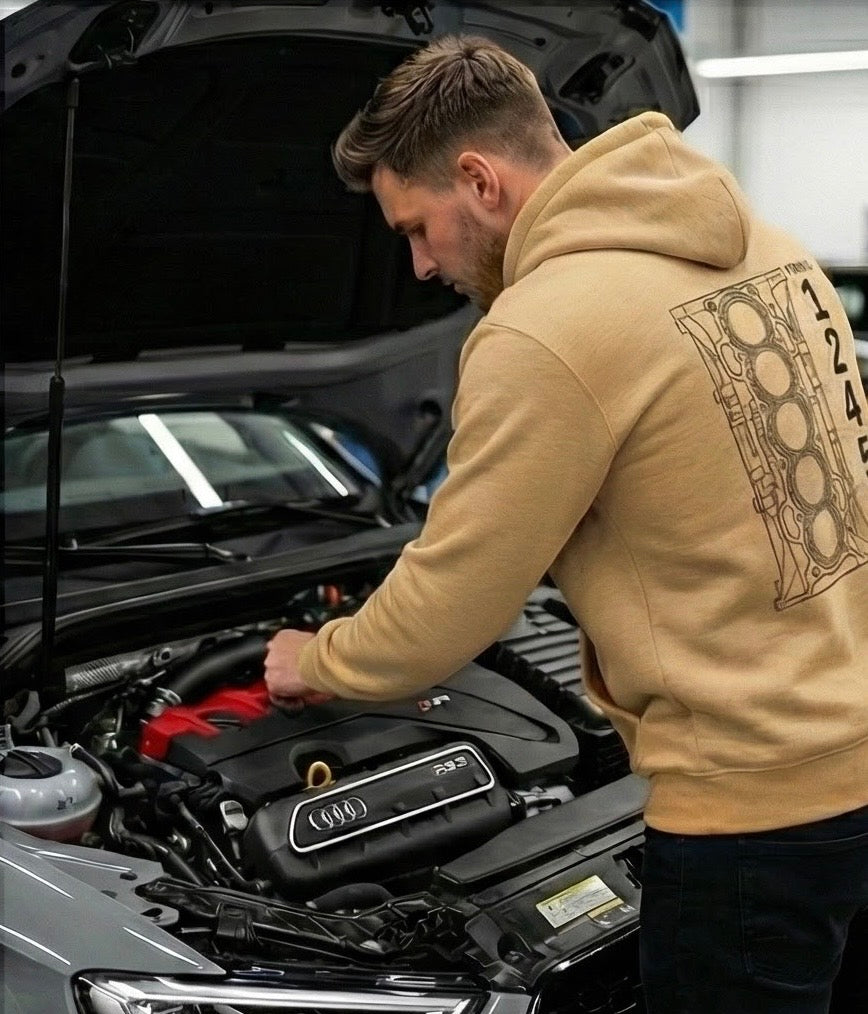 DAZA "Firing Order" Hoodie – The 1-2-4-5-3 Tribute