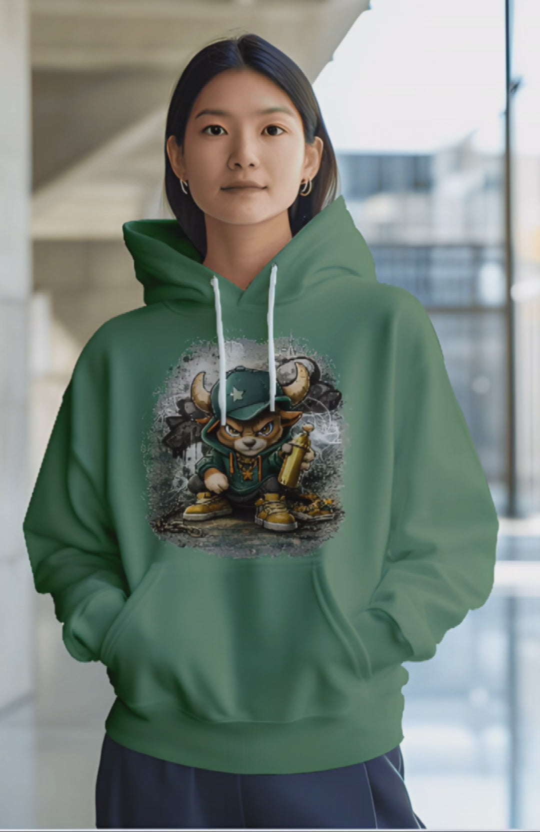 Hoodie „Urban Bull“