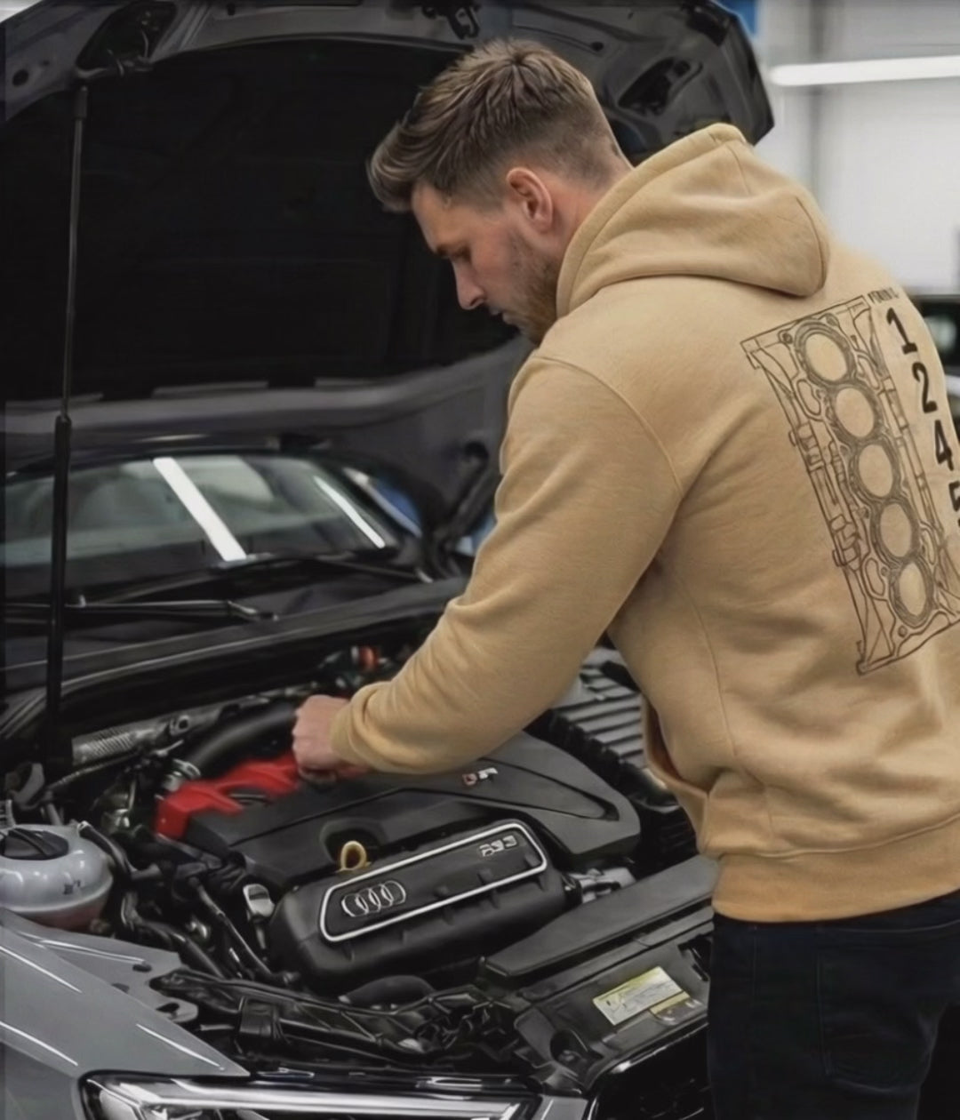 DAZA "Firing Order" Hoodie – The 1-2-4-5-3 Tribute