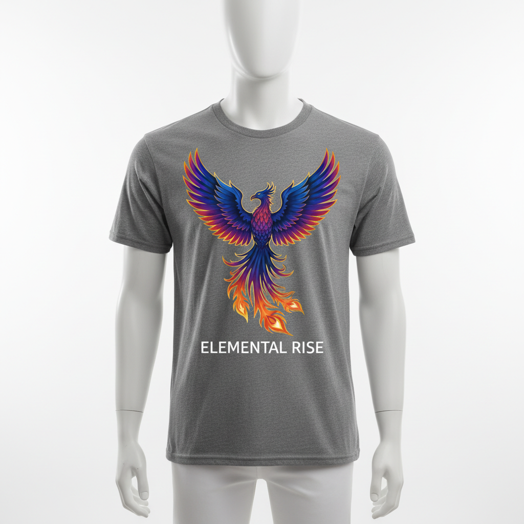 T-Shirt DFT Druck Werbe Foto